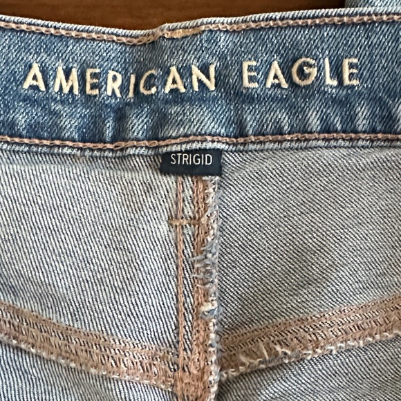 American Eagle Strigid Baggy Straight Leg Jeans - Picture 3 of 5